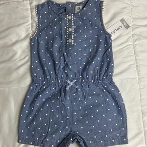 NWT Carter’s Baby Girl Romper Size 24 Months